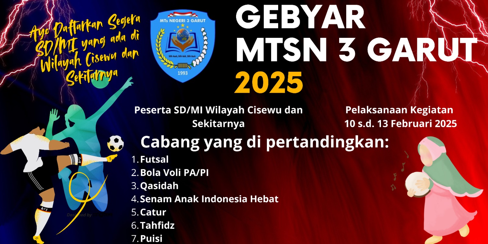 Gebyar MTsN 3 Garut 2025