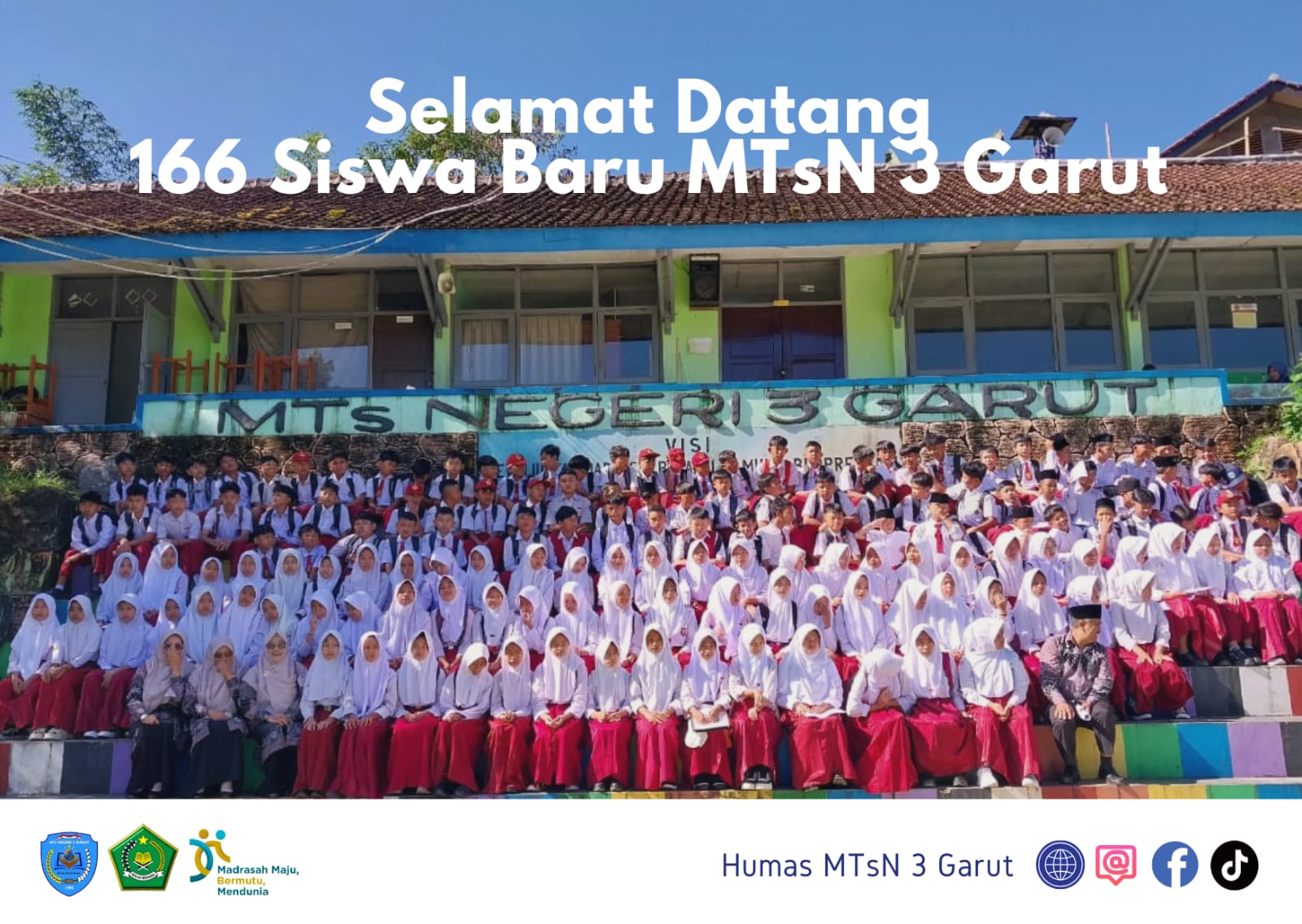 166 Siswa Baru MTs Negeri 3 Garut Telah Daftar Ulang, Kesempatan Masih Terbuka!